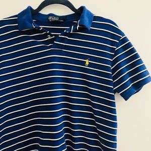 Blue striped Polo by Ralph Lauren